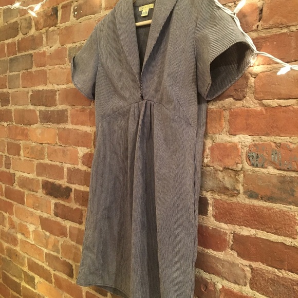 Urban Outfitters High Waisted Pleated Tunic Dress 2000s - Picture 3 of 5